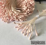 Тычинки, цвет светло-розовый, диаметр 1.5 мм, 50 шт. - ScrapUA.com
