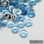 Прозрачные капли LightBlue, 6x3мм, цвет голубой, 20 шт. - ScrapUA.com