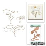 Пластины для фольгирования от Spellbinders - Heart Flourishes - ScrapUA.com