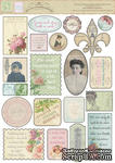 Наклейки от Melissa Frances  - C&#039;est La Vie Vintage Stickers, 21 шт - ScrapUA.com