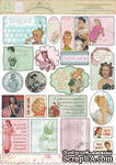 Наклейки от Melissa Frances  - C&#039;est La Vie Retro Stickers, 22 шт - ScrapUA.com