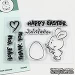 Набор штампов Gerda Steiner - Brush Bunny 3x4 Clear Stamp Set - ScrapUA.com