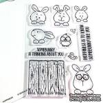 Набор штампов Gerda Steiner - Hoppiness 4x6 Clear Stamp Set - ScrapUA.com