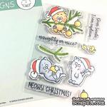 Набор штампов Gerda Steiner - Christmas Kitten 4x6 Clear Stamp Set - ScrapUA.com