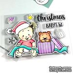 Набор штампов Gerda Steiner - Baby Girl Christmas 3x4 Clear Stamp Set - ScrapUA.com