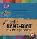 Набор кардстока с внутренним слоем Core&#039;Dinations - Tim Holtz - Kraft-Core - Classic, 30х30 см - ScrapUA.com