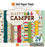 Набор бумаги от Echo Park - &quot;Happy Camper&quot;, 15x15 см, 24 листов - ScrapUA.com