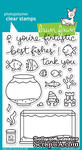 Штампы от Lawn Fawn - Clear Acrylic Stamps - Fintastic Friends - ScrapUA.com