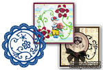 Набор лезвий Marianne Design Creatables - Scallop Circle Frame &amp; Flowers - ScrapUA.com