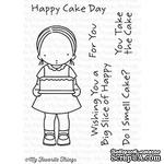 Акриловый штамп My Favorite Things - Pure Innocence Happy Cake Day - ScrapUA.com