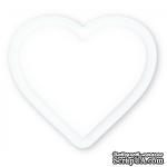 Сердечко - заготовка для шейкера My Favorite Things - Heart Shaker Pouches - 1 штука - ScrapUA.com