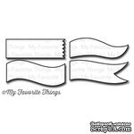 Лезвие My Favorite Things - Die-namics Mini Wavy Pennants (MFT135) - ScrapUA.com