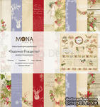 Набор скрапбумаги от Mona Design -  &quot;Сказочное Рождество&quot;, 30,5х30,5 см - ScrapUA.com