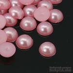 Полужемчужинки PearlPink, 4x2мм, цвет розовый, 50 шт. - ScrapUA.com