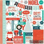 Наклейки от Echo Park-Dear Santa Sticker Sheet - ScrapUA.com