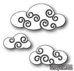 Нож для вырубки от Poppystamps - Twirly Clouds   - ScrapUA.com