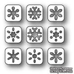 Ножи от Poppystamps - Snowflake Tabs craft die - ScrapUA.com