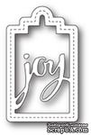 Нож для вырубки от Poppystamps - Joy Tag - ScrapUA.com