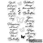 Штампы от Poppystamps - Butterfly Greetings clear stamp set - ScrapUA.com