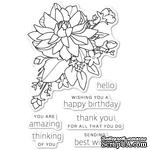 Штампы от Poppystamps - Peony Bouquet clear stamp set - ScrapUA.com