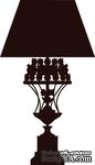 Акриловый штамп Lamp Лампа, размер 2,5 * 4,3 см - ScrapUA.com
