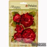 Набор цветов Petaloo - Botanica Garden Roses -Red/Burgundy - ScrapUA.com