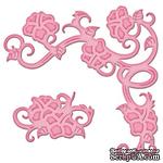 Ножи от Spellbinders - Hibiscus Corner - Гибискус, уголок - ScrapUA.com