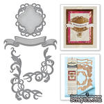 Нож для вырубки от Spellbinders - Opulent Flourish Accents - ScrapUA.com