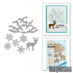 Ножи от Spellbinders - Winter Canopy and Elements Etched Dies Four Seasons by Lene Lok  - ScrapUA.com