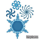 Набор лезвий от Spellbinders - Snowflake Pendants - ScrapUA.com