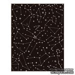 Резиновый штамп Hero Arts - Reverse Constellation Background, на деревянном блоке - ScrapUA.com