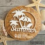 Чипборд  ScrapBox - островок в круге Summer Hf-068 - ScrapUA.com