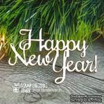 Чипборд ScrapBox - Надпись Happy New Year Hi-205 - ScrapUA.com