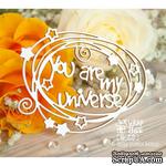 Чипборд ScrapBox - Надпись You are my universe Hi-327 - ScrapUA.com