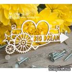 Чипборд ScrapBox - стимпанк Big Dream Ht-051 - ScrapUA.com