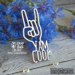 Чипборд ScrapBox - I am cool Ht-065 - ScrapUA.com