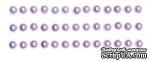 Клеевые половинки жемчужин от ScrapBerry&#039;s &quot;Сиреневые&quot;, 6 мм, 39 шт. - ScrapUA.com