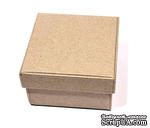 Заготовка коробки из папье-маше от Scrapberry&#039;s, Квадратная, 7x7x4 cм - ScrapUA.com