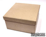 Заготовка коробки из папье-маше от Scrapberry&#039;s, Квадратная, 13x13x7 cм - ScrapUA.com