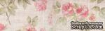 Бумажный скотч с принтом Розовый сад 15мм*8м SCB490009 - ScrapUA.com