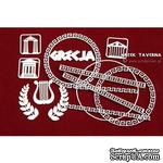 Чипборд Scrapiniec - Греческая таверна - символы Греции - ScrapUA.com