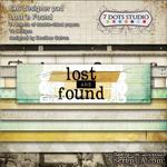 Набор двусторонней скрапбумаги от 7 Dots Studio - Lost and Found, 15x15 см, 24 шт - ScrapUA.com