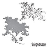 Нож для вырубки  + штампы от Spellbinders - Embroidered Flowers - ScrapUA.com