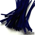 Синельная проволока, цвет темно-синий, 30 см, 1 штука - ScrapUA.com