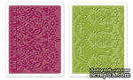 Набор папок для тиснения Sizzix - Textured Impressions Embossing Folders 2PK - Moroccan Daydreams Set, 2 шт. - ScrapUA.com