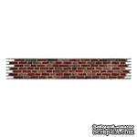 Лезвие от Sizzix - Sizzlits Decorative Strip Die - Brick Wall - ScrapUA.com