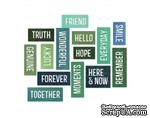 Лезвие от Sizzix - Tim Holtz - Thinlits Die Set 16 Pack - Friendship Words - Block - ScrapUA.com