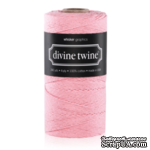 Хлопковый шнур от Divine Twine - light Pink Solid, 1 мм, цвет розовый, 1м - ScrapUA.com