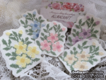 Вышитая миниатюра - цветочный патч - букет цветов от Allmacraft, цвет на выбор - ScrapUA.com