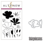 Набор ножей и штампов от Altenew - Springtime Azalea, 17 штампов + 3 ножа - ScrapUA.com